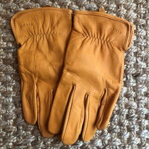 New: ORVIS Leather Unlined Work Gloves. Size XL